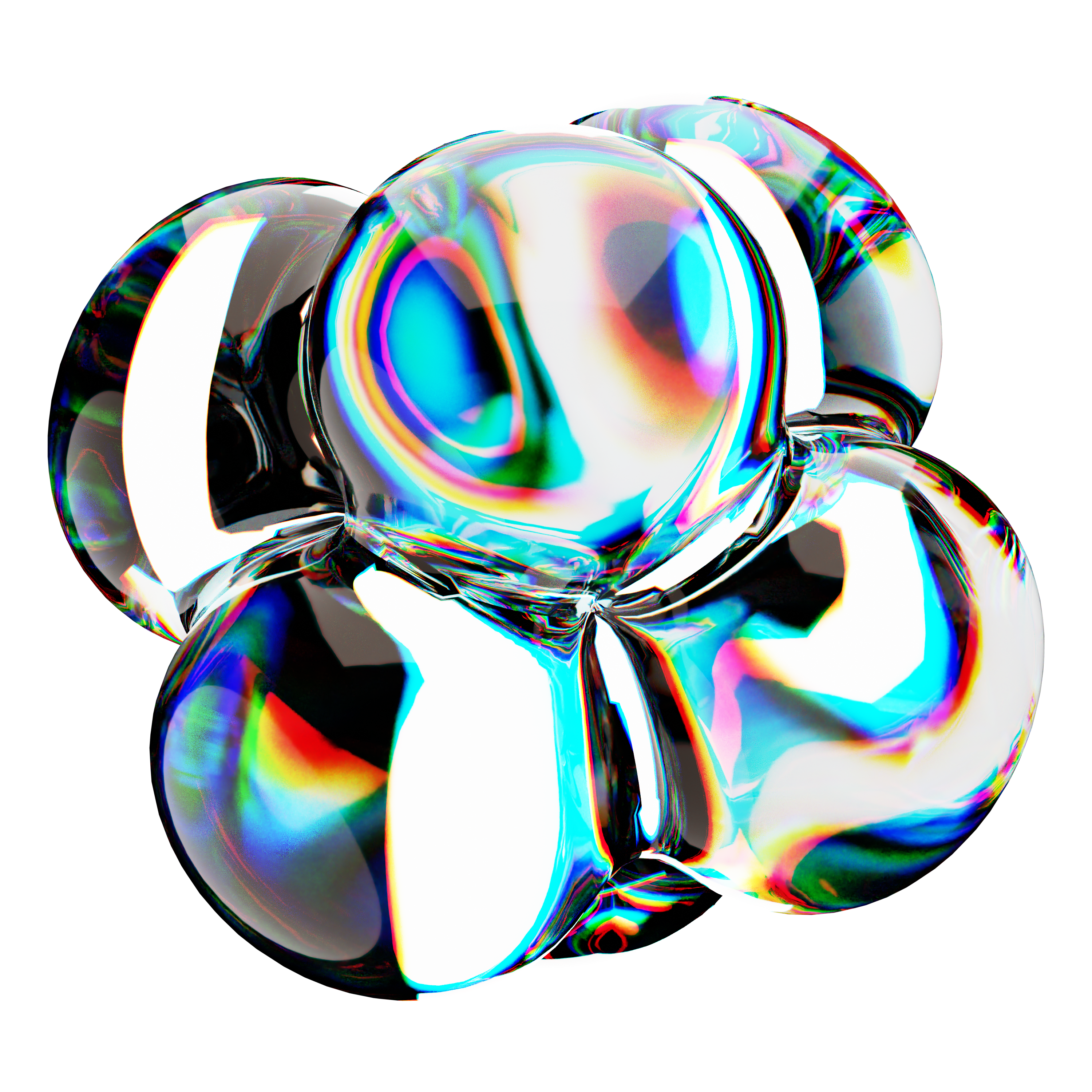 Abstract Glass Spectrum